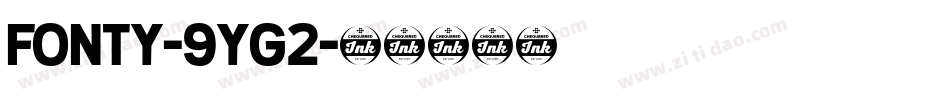 Fonty-9yg2字体转换