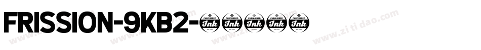 Frission-9KB2字体转换