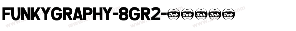 Funkygraphy-8gr2字体转换