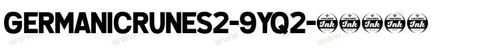 GermanicRunes2-9Yq2字体转换