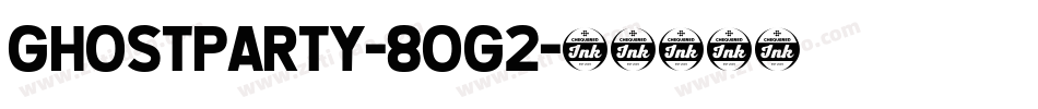 Ghostparty-8OG2字体转换