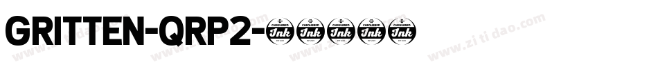 Gritten-qRP2字体转换