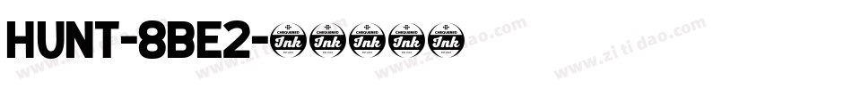 Hunt-8Be2字体转换