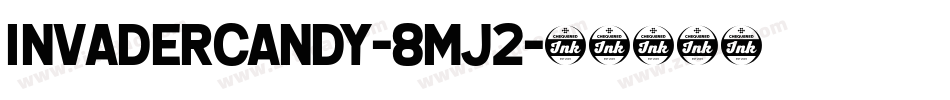 InvaderCandy-8Mj2字体转换