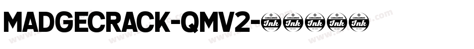 Madgecrack-qmV2字体转换