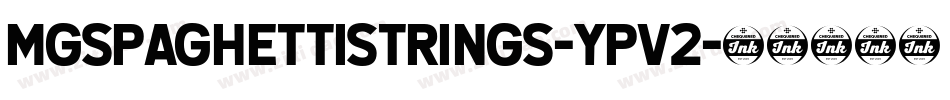 Mgspaghettistrings-ypV2字体转换