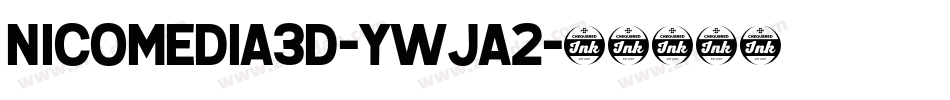 Nicomedia3D-ywjA2字体转换