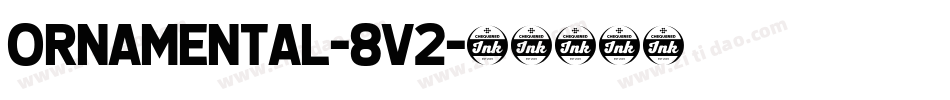 Ornamental-8V2字体转换