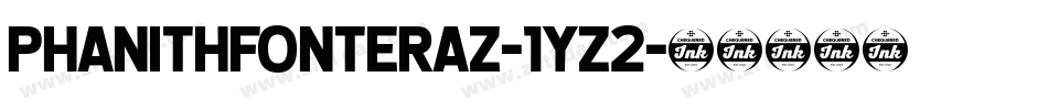 PhanithFonterAz-1yZ2字体转换