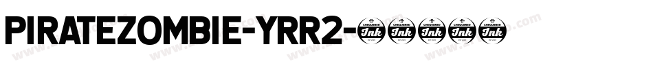 Piratezombie-YRR2字体转换