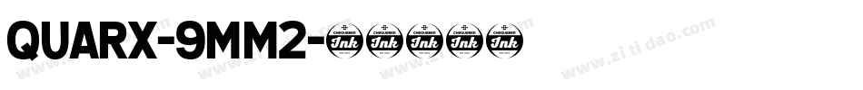 Quarx-9MM2字体转换