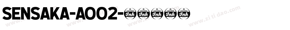 Sensaka-AOO2字体转换
