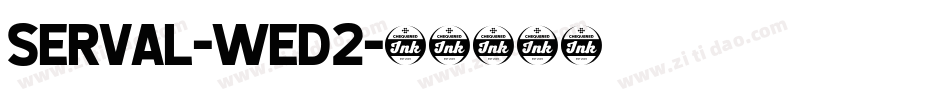 Serval-wED2字体转换