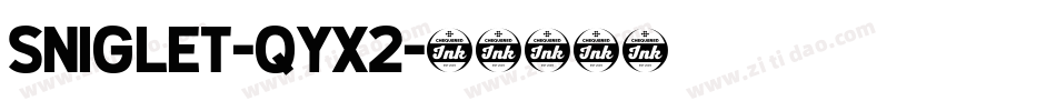 Sniglet-qYX2字体转换
