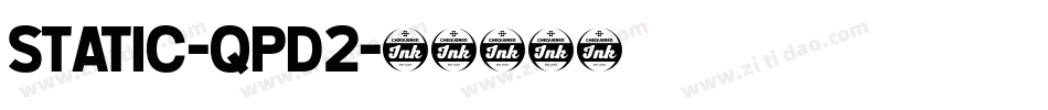 Static-qpD2字体转换