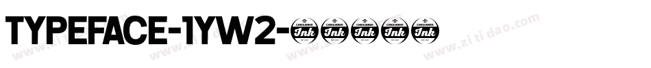 Typeface-1yW2字体转换