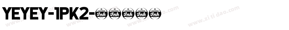 Yeyey-1pK2字体转换