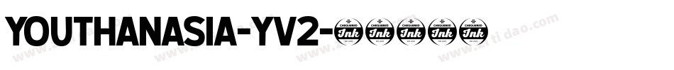 Youthanasia-yV2字体转换