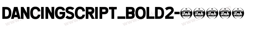 dancingscript_bold2字体转换