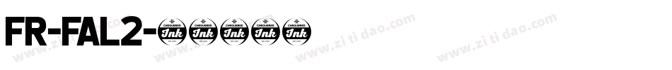 fr-fal2字体转换