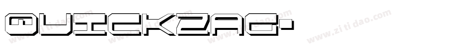 Quickzag字体转换