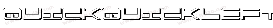 quickquickleft字体转换