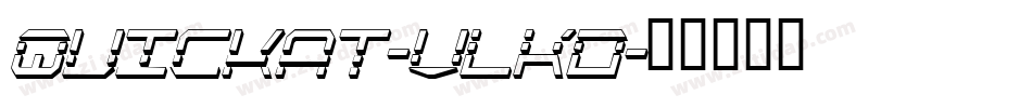 Quickat-vLKD字体转换