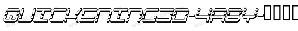 Quickening3D-4ABY字体转换