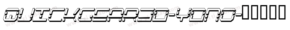 Quickgear3D-YDnO字体转换