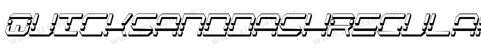 QuicksanddashRegular-oMwV字体转换