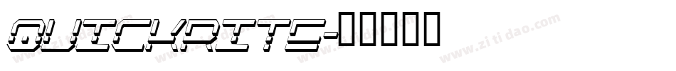 quickrite字体转换