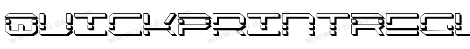 QuickPrintRegular-BArl字体转换