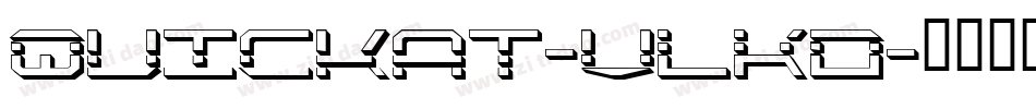 Quickat-vLKD字体转换
