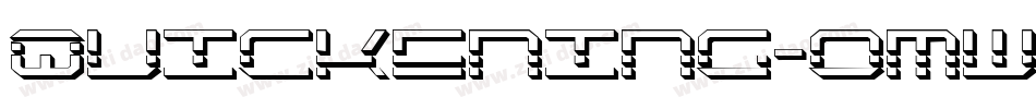 Quickening-omwq字体转换