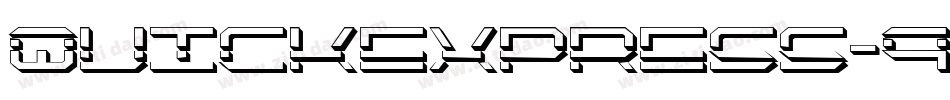 Quickexpress-9Kry字体转换