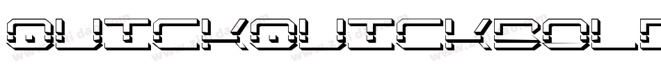 quickquickboldital字体转换