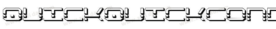 quickquickcond字体转换