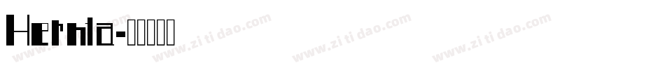 Hernia字体转换