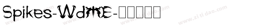 Spikes-WdME字体转换