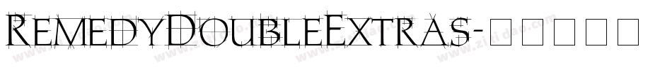 RemedyDoubleExtras字体转换