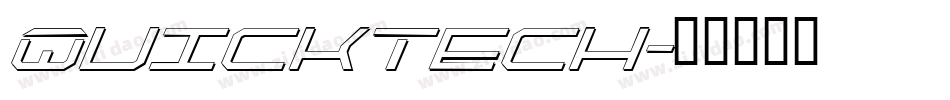 QuickTech字体转换