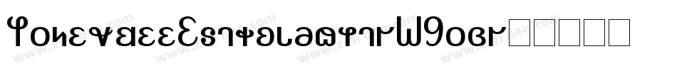 HoneybeeExtralight-W9ov字体转换