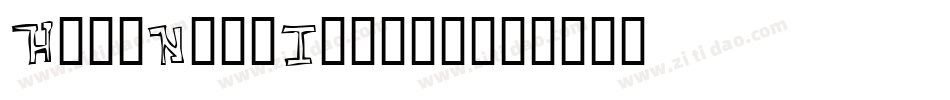 HateNoteItalic字体转换