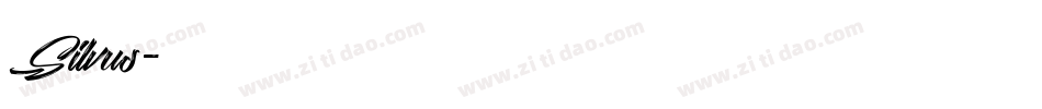 Silvus字体转换