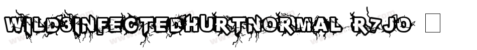 Wild3InfectedHurtNormal-R7Jo字体转换