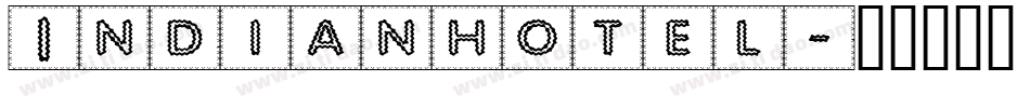 Indianhotel字体转换
