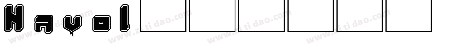 Navel字体转换
