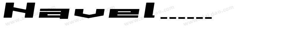Navel字体转换