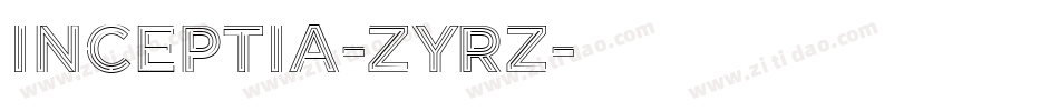 Inceptia-ZYrz字体转换