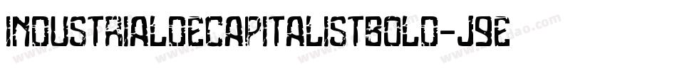 IndustrialDecapitalistBold-j9Ey字体转换